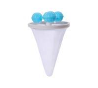 6pcs Floating Washing Machine Filter Net Household Hair Lint Collection Pouch Cleaning Tool Equipment Multifunctional Home Supplies Per Lavatrice(Blue)