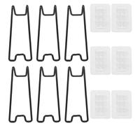 6pcs Frame Frame Stackt Frametto Frame Foto Staffa Visualizza Stranome Frame Piccola Porta per la cornice da 5,9 a 10,2 pollici EASEL