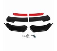 6pcs Front Bumper Lip Separator Fit for Most Cars Sporty Dynamic Appearance Reduce Wind Improve Stability Made Of Premium Abs Materials 150cm Bright Color