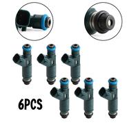 6PCS Fuel Injectors 2M2E-S1B per Mazda 6 MPV 3.0L 2002-2008 2M2ES1B C11 S1 H7