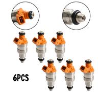 6pcs Fuel Injectors 33007127 per Wrangler Cherokee YJ 1987-1998 I6 4.0L C11 H7
