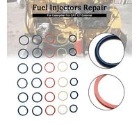 6PCS Fuel Injectors Seal O-Ring Kit Per Caterpillar C7 Per CAT C7 External T9 T9