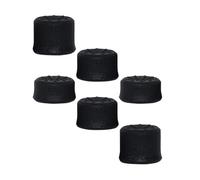 6PCS Gamepad Thumb stick Joystick Grip Caps Higher Stick Cover per PS5 Pro/PS5 slim/PS5 Console di gioco accessori (nero)