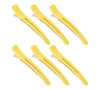 6pcs Grande Clip Di Taglio Dei Capelli Per Le Donne Anatra Billed Design Accessori Per Capelli Di Moda Per Lo Styling E Sezionamento Facile