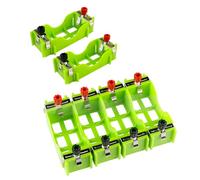 6Pcs Grande Scatola Porta Batteria A Batterie Camera Esperimento Circuito Batterie Holder Case per Scienza Educazione Batteria Terminale Stagnato