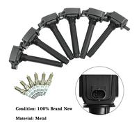 6pcs Ignition Coil +Spark Plug UF648 Per Dodge Chrysler Ram Jeep 3.6L S1 Y0