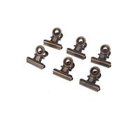6pcs In Acciaio Inox Lettera Carta Foto File Raccoglitore Clip Sacchetto di Sigillatura Stazionario Raccoglitore Clip Colorate