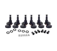 6Pcs In Lega di Zinco Chitarra Tuners Macchina Testa di Tuning Pioli Chiavi Per Chitarre Elettriche Acustiche Stabile Fit Metallo Chitarra