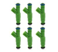 6PCS Iniettori Di Carburante 0280156007 04861454AA Per Chrysler Per La Città E Per Il Paese 2001-2007 Per Voyager 2001-2003 3.3L V6 Auto Parte Iniettore Carburanti