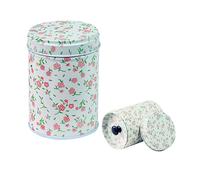 6pcs Iron Box Box Box Candy and Snack Jar Cover Cilindrica a doppia copertura