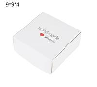 6pcs Krafts Carta Scatole Cartone Artigianale Con Love Fai Bomboniere Regalo
