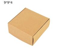 6pcs Krafts Carta Scatole Cartone Artigianale Con Love Fai Bomboniere Regalo