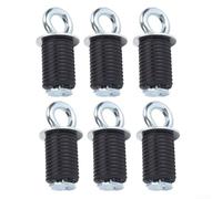 6pcs Lock And Ride Tie Down Anchor Cargo Hook Metallo Heavy Duty Fastener per Polaris RZR1000 UTV ATV Off Road Quad Per Accessori Bici