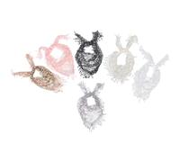 6pcs mantilla velo triangolo veli di massa cattolico veli di scialle veli di