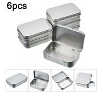 6pcs Metallo Scatola Pratico Set Piccolo 6 Piecce 6x Pratico for Cosmetici