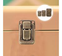 6pcs mini cerniera hasp utile cabina hasp seccatura chiara chiusura hasp blocco