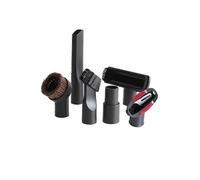6Pcs Mini Cleaner Brush Head Suction Tips Nozzle Adapter Swivel Head Professional Attachment Kits Vacuum Cleaner Accessories