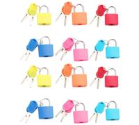 6pcs Mini Mini RustAproof Versatile Lucchetto del diario del lucchetto con