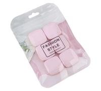 6pcs Morbido Quadrato Pollice Spugnette Trucco Soffio Per Elegante Viso Cosmetico Facile Applicazione Adatto Per Diversi Tipo Di Pelle Professionale Trucco Artista Strumento