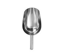 6PCS Multifunctional Stainless Steel Ice Scoop For Measuring Coffee Beans Flour per Cucina, Bar, Buffet(L Size)