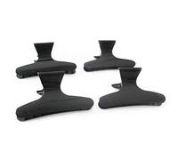 6pcs nero in plastica professionale clip di fissaggio per capelli farfalla colorante perm partizionamento posizionamento artigli granchi pinza da parrucchiere strumenti per parrucchiere