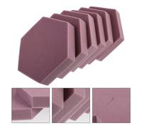 6pcs pannelli acustici esagono panorami smorzanti per il trattamento acustico