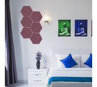 6pcs pannelli acustici esagono panorami smorzanti per il trattamento acustico