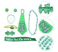 6pcs. Patrick's Day Celebration Headsws Glasses O occhiali per feste