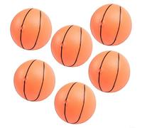 6pcs per mini Inflatable Basketballs 12cm PVC Kids Toy 6pcs per | 6-piece set, 12cm diameter, lightweight PVC, safe for toddlers, indoor outdoor use