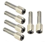 6pcs per SDS a 1/4 di pollice Hex Shank Adapter per Martello Elettrico Trapano Presa Convertitore Bit Holder per Cacciavite Plus Drill Bit Metallo