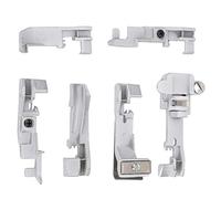6Pcs Piedino, 14U 14CG754 Set per Uso Domestico per Singer Jersenadeln Singer Overlock Tagliacuci Multifunzione