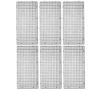 6pcs Plastic Fish Serbatoio Isolamento Divisore del filtro Grid Plate Aquarium