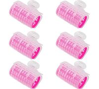 6pcs Plastica Bigodini Rulli Auto-grip Clip di Capelli Bigodino Frangia Capelli appiccicoso Cling FAI DA TE Styling Dei Capelli Accessori Strumenti