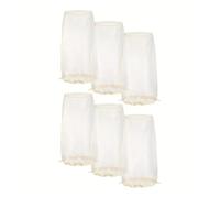 6Pcs Portatile Parrucche Storage Borse Borsa Regolabile Con Coulisse Protezione Da Viaggio Professionale Organizzato Traspirante Estensione Dei