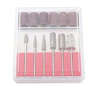 6Pcs Pro Nail Art Elettrico Drill Bit File Kit Manicure Macchina Rettifica Teste