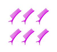 6Pcs Professionale Dei Capelli Sezionamento Clip Antiscivolo Grip Hairpin Per Salon Styling Colorazione E Home Styling