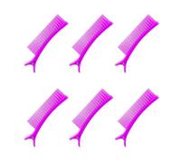 6Pcs Professionale Dei Capelli Sezionamento Clip Antiscivolo Grip Hairpin Per Salon Styling Colorazione E Home Styling
