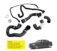 6PCS Radiator Coolant Water Hose Pipe Kit Per BMW 135i 335i 335xi 2007-2010 L3