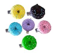 6PCS Realistico Panetteria A Forma di Clip Per Capelli Per Le Donne Ragazze Leggero In Resina Forcine Dolci Barrettes Accessori Del Partito Panetteria