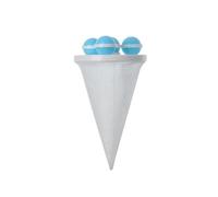 6pcs Reusable Washing Machine Filter Balls Pet Hair Catcher Floating Lint Remover Mesh Laundry Cleaning Tool Per Lavatrice(Blue)