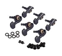 6PCS Rock Guitar String Tuning Pioli In Lega di Rame Macchina Sintonizzatore Sintonizzatore Elettrico Acustica Macchina Testa Manopola