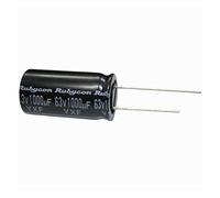 6PCS Ruby Rubycon 63v1000uF Condensatore Elettrolitico Importato 16X31.5 16X25 Ad Alta Frequenza Bassa Resistenza Componente (Size : YXJ 16X25)