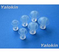 6pcs: S/M/L Morbido Ricambio Fungo Tappini Orecchie Buds per Westone B30 E B50