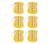 6PCS Scheda di controllo motivazionale per studenti Promemoria portatile per costruire buone routine piccolo compito per bambini organizzazione colorata