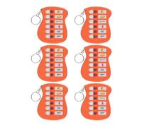 6PCS Scheda di controllo motivazionale per studenti Promemoria portatile per costruire buone routine piccole task board per bambini set di blocco note