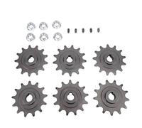 6PCS Scooter Catena Pignone Set Durevole Ferro Ruota Motore di Ricambio Avventura per 47cc 49cc Dirt Bike All Terrain Vehicle