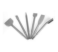 6pcs SDS Plus Drill Chisel Set Wall Tele Cement Cement Brick Rimozione Strumento per gli Operai Edili
