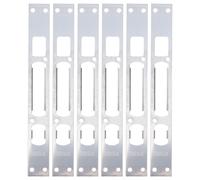 6pcs Security Security Strike Plate Porta Porta Piastra Porta Dispositivi di