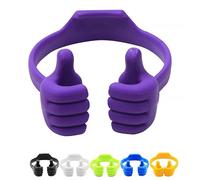 6pcs/set Thumb Up Mobile Phone Holder Movie Lazy Bed Desktop Mount Stand