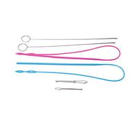 6Pcs Sewing Loop Kit Complete Tools Stainless Steel Material Deformation Resistance Sewing Tools for Household DIY Crafting